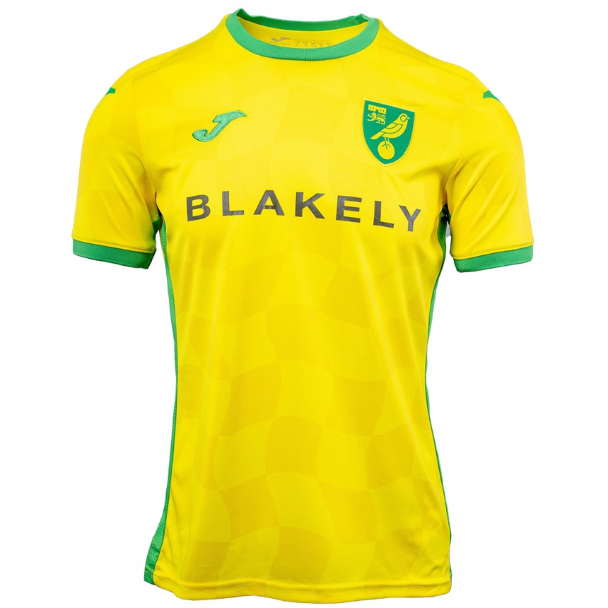 Homme Football Maillot Charlie Wilson #0 Jaune Vert Tenues Domicile 2024/25