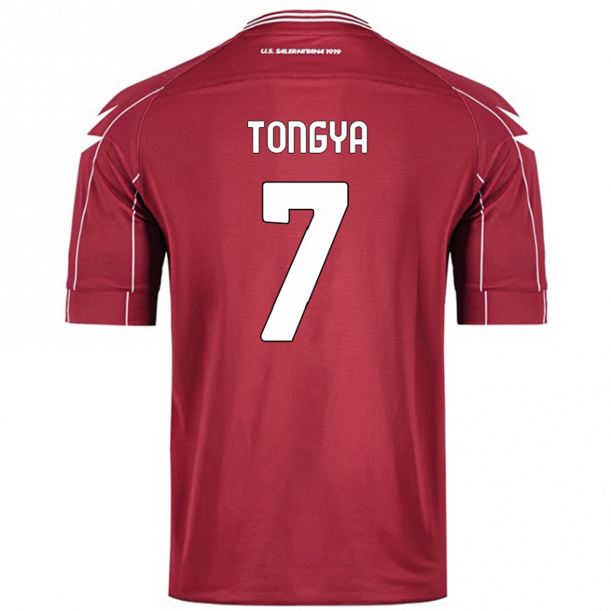 Homme Football Maillot Franco Tongya #7 Bordeaux Tenues Domicile 2024/25