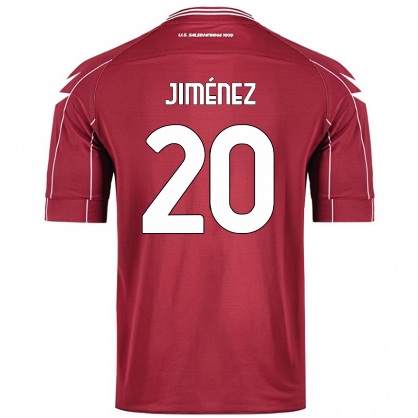 Homme Football Maillot Kaleb Jiménez #20 Bordeaux Tenues Domicile 2024/25