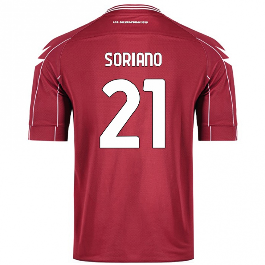 Homme Football Maillot Roberto Soriano #21 Bordeaux Tenues Domicile 2024/25