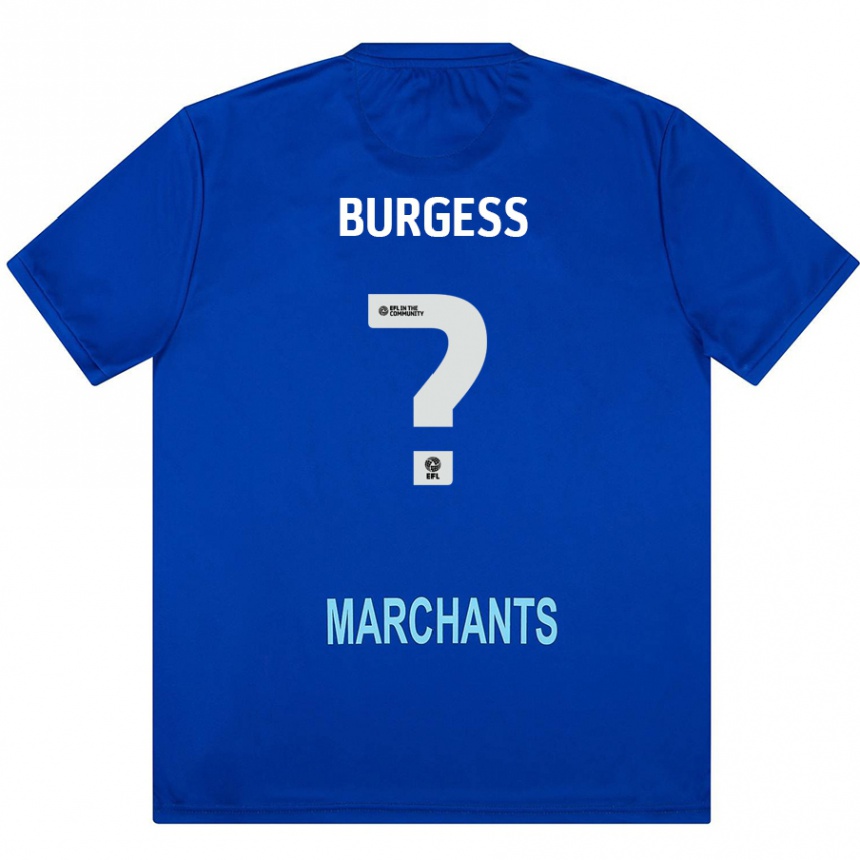 Homme Football Maillot Bradley Burgess #0 Vert Tenues Extérieur 2024/25