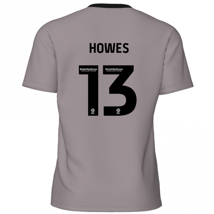 Homme Football Maillot Sam Howes #13 Gris Tenues Extérieur 2024/25