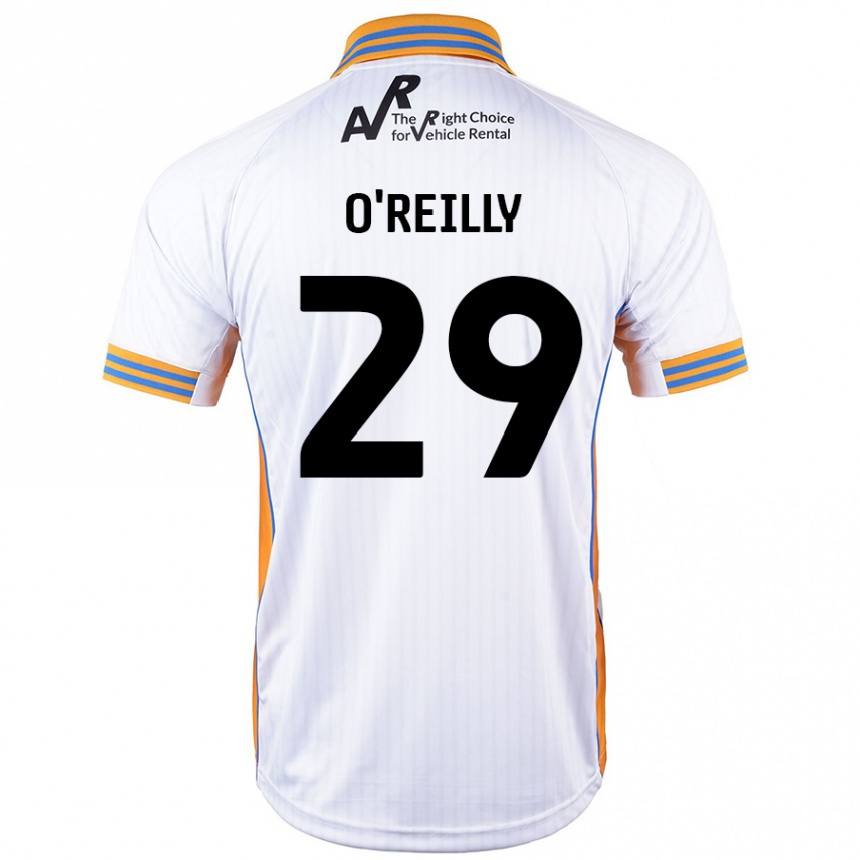 Homme Football Maillot Tommi O'reilly #29 Blanc Tenues Extérieur 2024/25