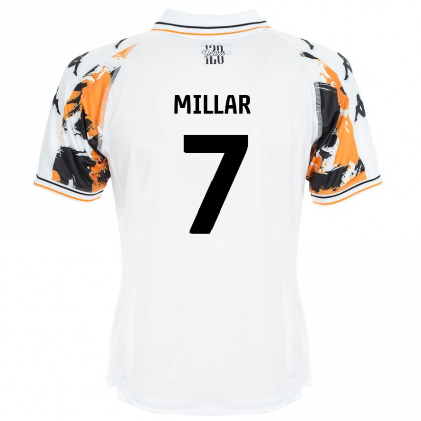 Homme Football Maillot Liam Millar #7 Blanc Tenues Extérieur 2024/25