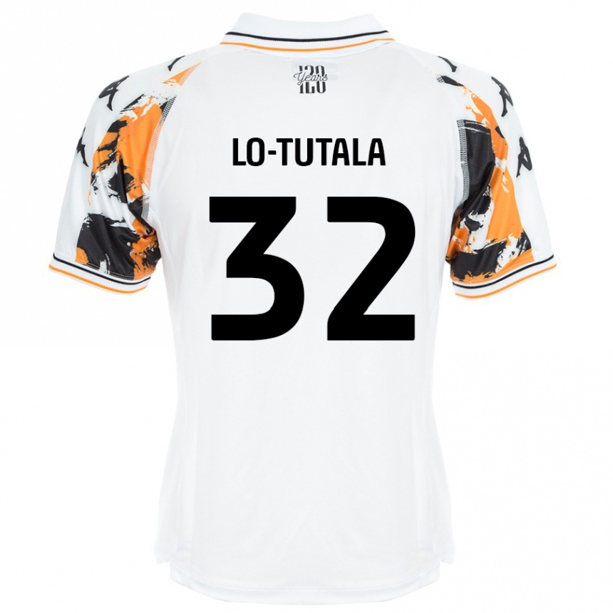 Homme Football Maillot Thimothée Lo-Tutala #32 Blanc Tenues Extérieur 2024/25