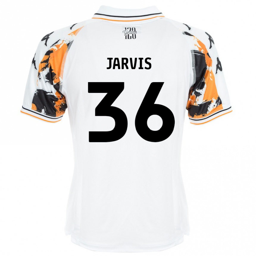 Homme Football Maillot Will Jarvis #36 Blanc Tenues Extérieur 2024/25