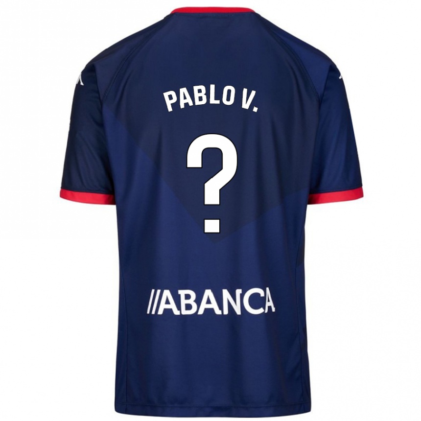 Homme Football Maillot Pablo Vázquez #15 Bleu Marine Tenues Extérieur 2024/25