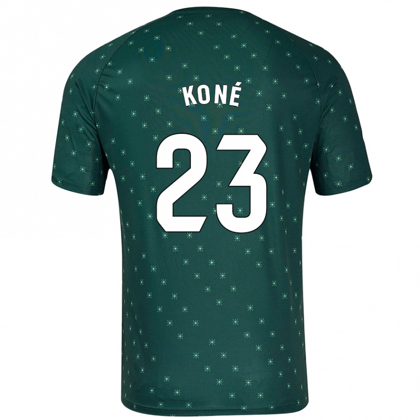 Homme Football Maillot Ibrahima Koné #23 Vert Foncé Tenues Extérieur 2024/25