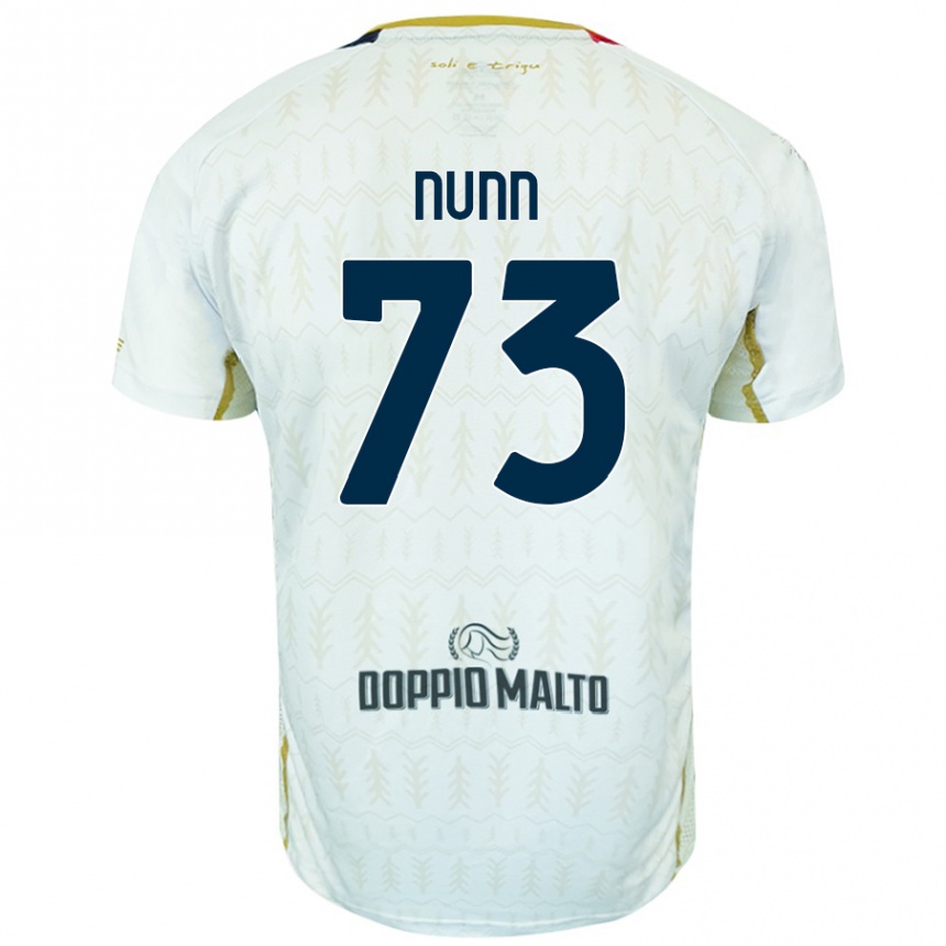 Homme Football Maillot Jack Nunn #73 Blanc Tenues Extérieur 2024/25