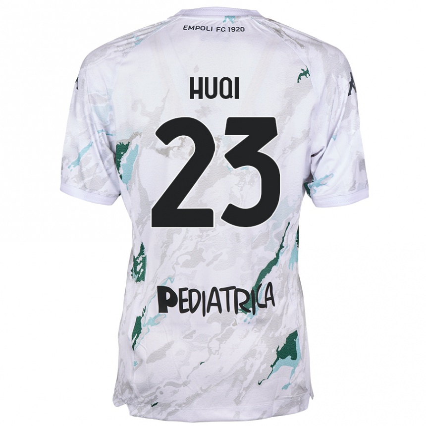 Homme Football Maillot Mattia Huqi #23 Gris Tenues Extérieur 2024/25