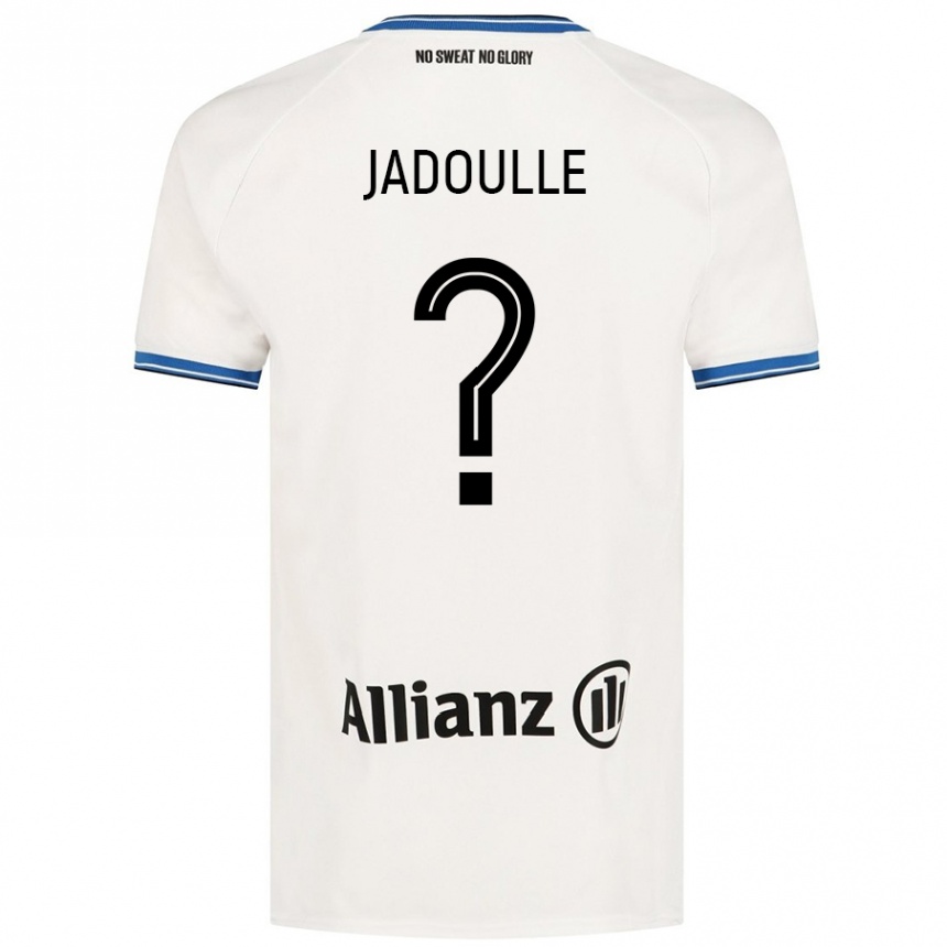 Homme Football Maillot Romane Jadoulle #0 Blanc Tenues Extérieur 2024/25