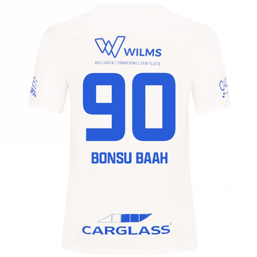 Homme Football Maillot Christopher Bonsu Baah #90 Blanc Tenues Extérieur 2024/25