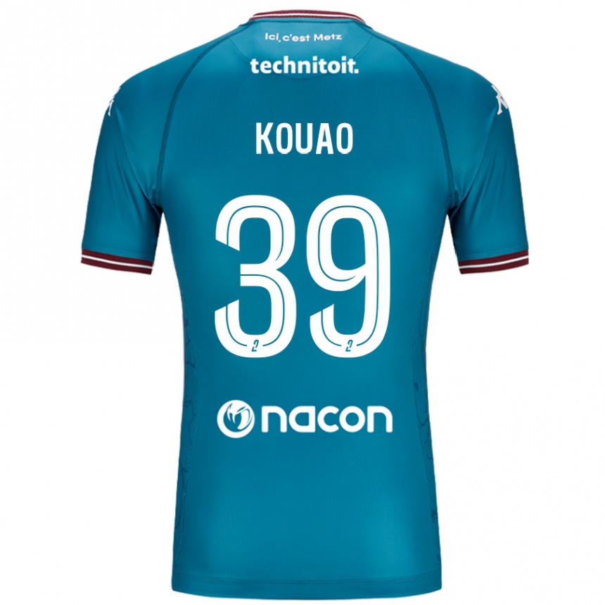 Homme Football Maillot Koffi Kouao #39 Bleu Pétrole Tenues Extérieur 2024/25