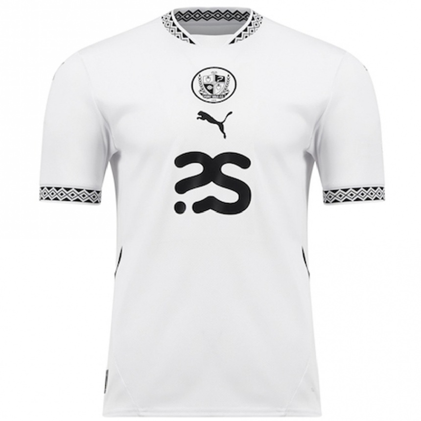 Femme Football Maillot Votre Nom #0 Blanc Tenues Domicile 2024/25