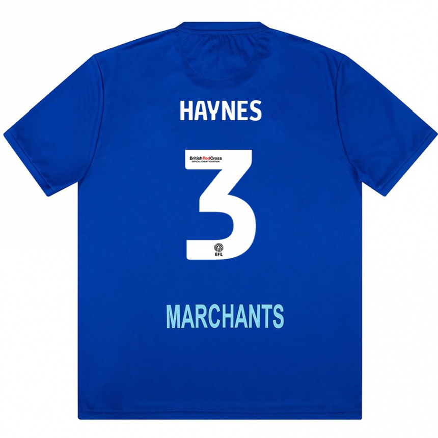 Femme Football Maillot Ryan Haynes #3 Vert Tenues Extérieur 2024/25