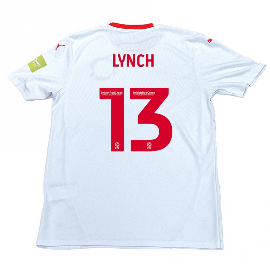 Femme Football Maillot Jay Lynch #13 Blanc Tenues Extérieur 2024/25