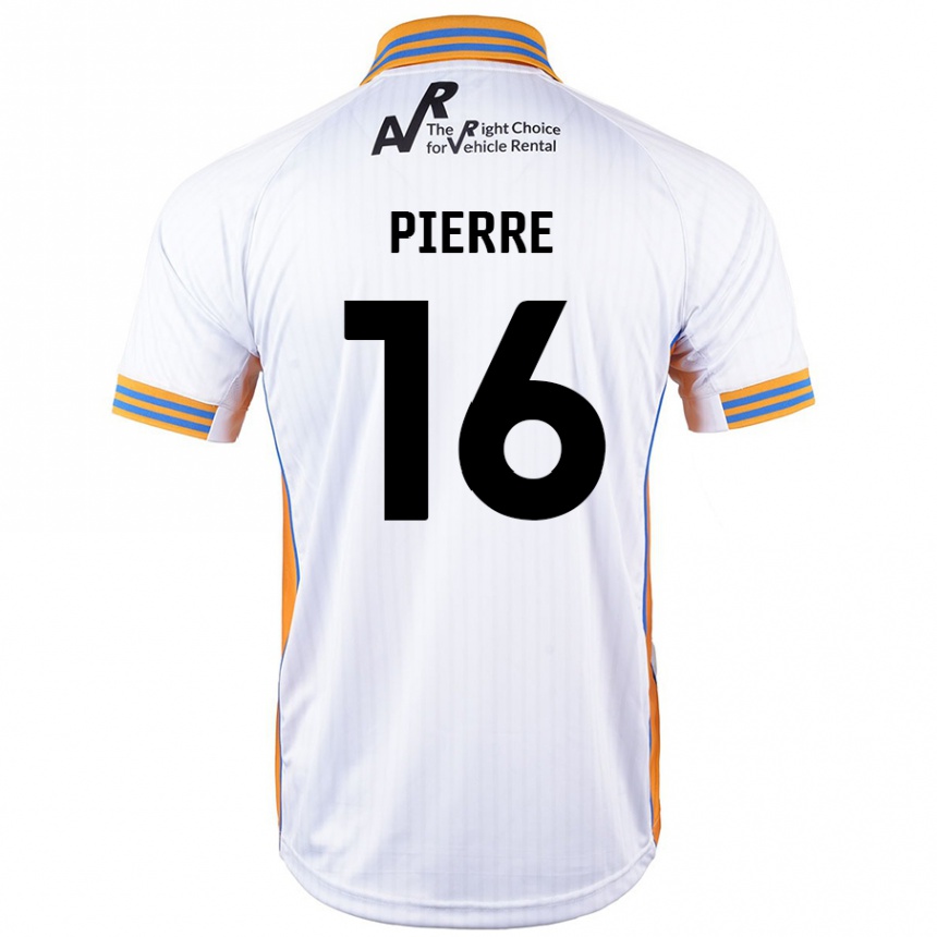 Femme Football Maillot Aaron Pierre #16 Blanc Tenues Extérieur 2024/25