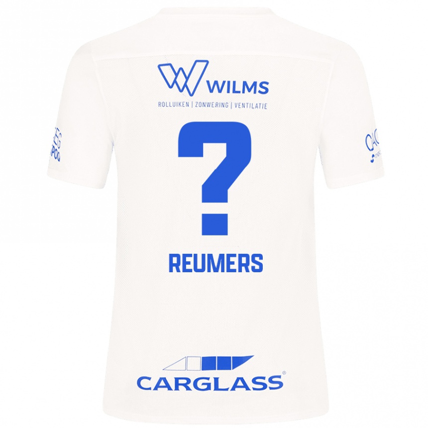 Femme Football Maillot Alexander Reumers #0 Blanc Tenues Extérieur 2024/25