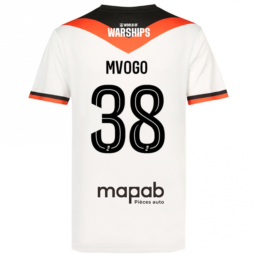 Femme Football Maillot Yvon Mvogo #38 Blanc Tenues Extérieur 2024/25