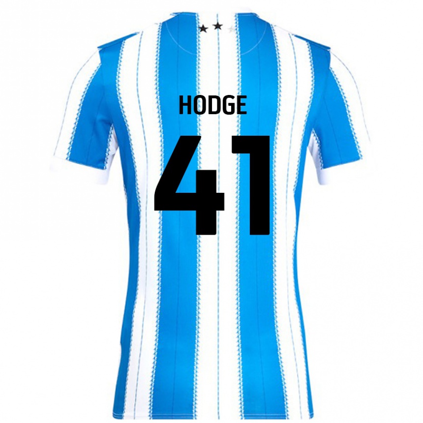 Enfant Football Maillot Joe Hodge #41 Bleu Blanc Tenues Domicile 2024/25