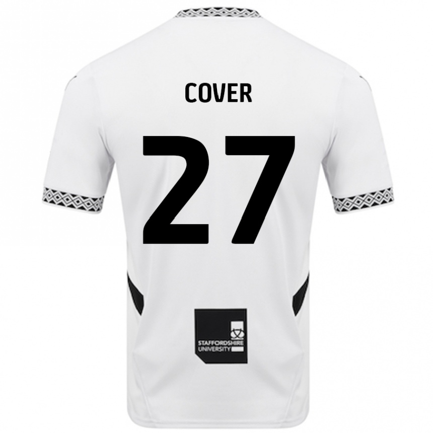 Enfant Football Maillot Brandon Cover #27 Blanc Tenues Domicile 2024/25