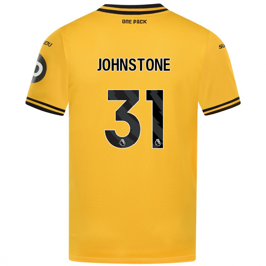 Enfant Football Maillot Sam Johnstone #31 Jaune Tenues Domicile 2024/25