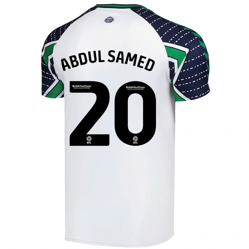 Enfant Football Maillot Salis Abdul Samed #20 Blanc Tenues Extérieur 2024/25