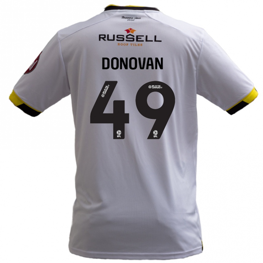 Femme Football Maillot Romelle Donovan #49 Blanc Tenues Extérieur 2024/25